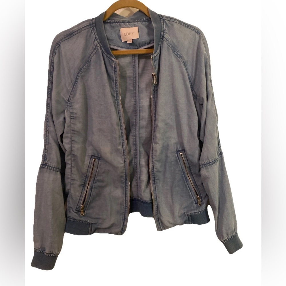 Ann Taylor loft bomber jacket